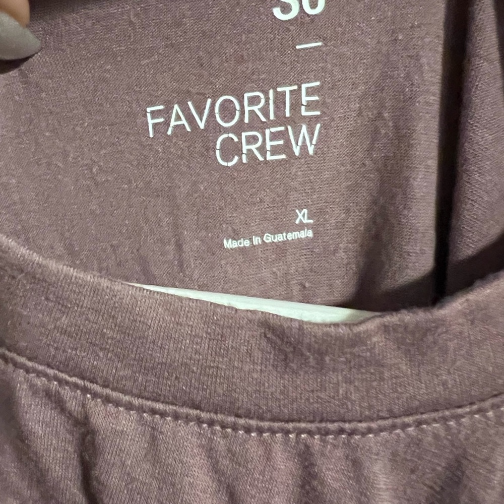 Women XL long sleeve plain soft shirt - Picture 2 of 3
